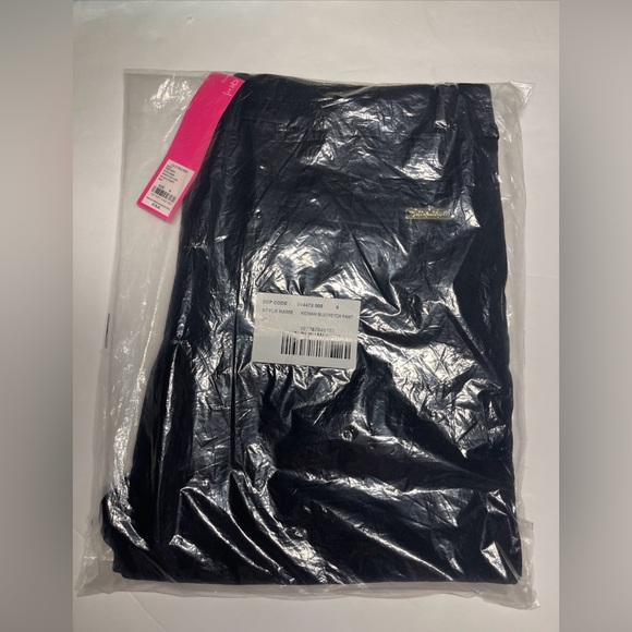 NWT/NIP Lilly Pulitzer Kidman BI-Stretch pant in Noir Size 8 Black Style# 014473 - Picture 14 of 15